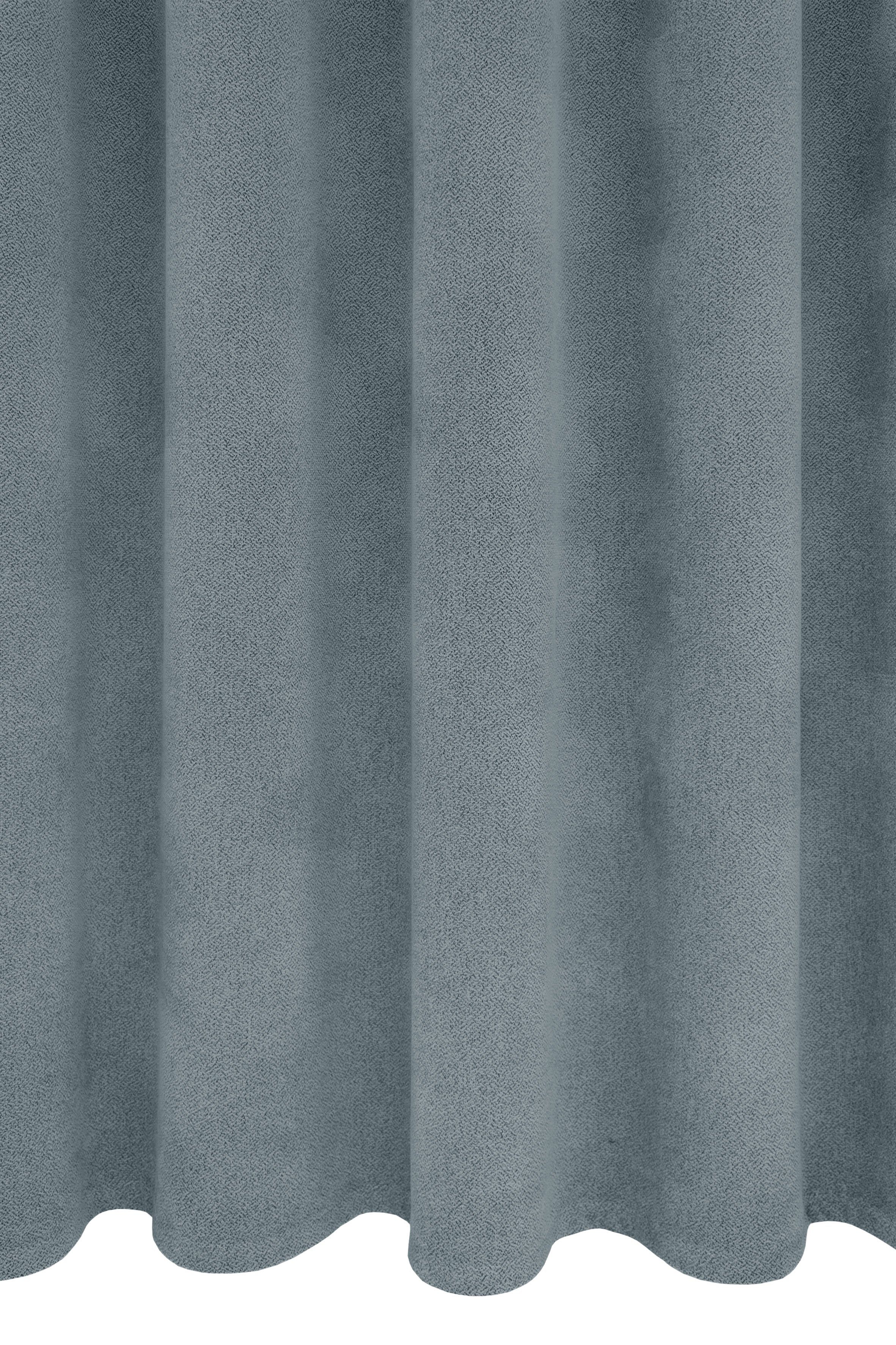 Vorhang Alea, VHG, Ösen einfarbig, (1 415 grau sparend, verdunkelnd, g/²m Wärmeschutz, 145cm, Polyester, Breite St), Kälteschutz, Energie