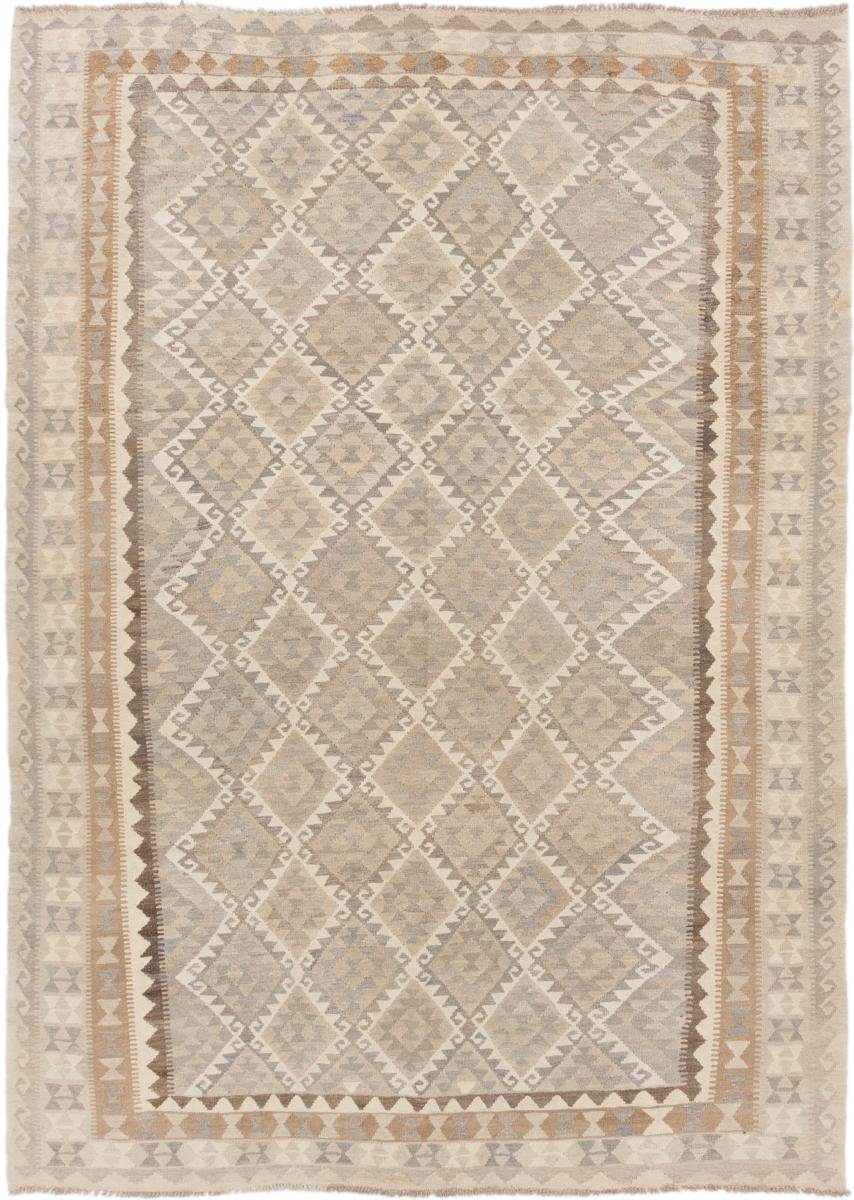 Höhe: Moderner Kelim Orientteppich Nain Orientteppich, Afghan Trading, 215x300 3 rechteckig, mm Handgewebter Heritage
