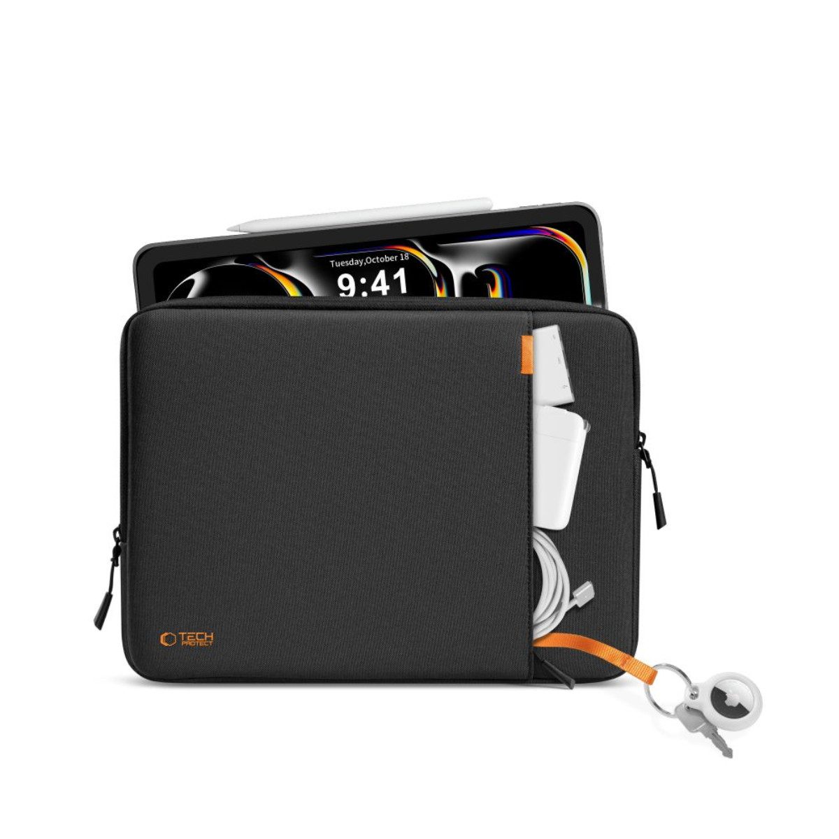 TECH PROTECT Laptoptasche und Tablet-Tasche 11–13 Zoll, Dreischichtiger Schutzaufbau