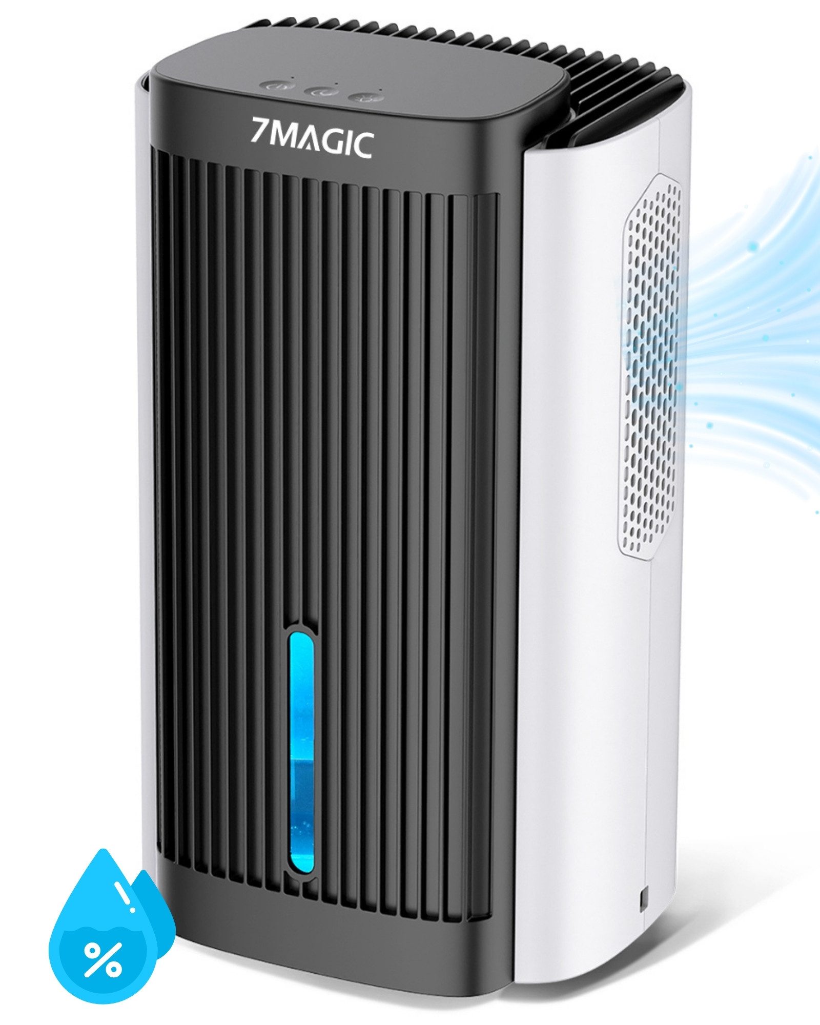 7MAGIC Luftentfeuchter, für 50 m³ Räume, Entfeuchtung 1,10 l/Tag, Tank 2,80 günstig online kaufen