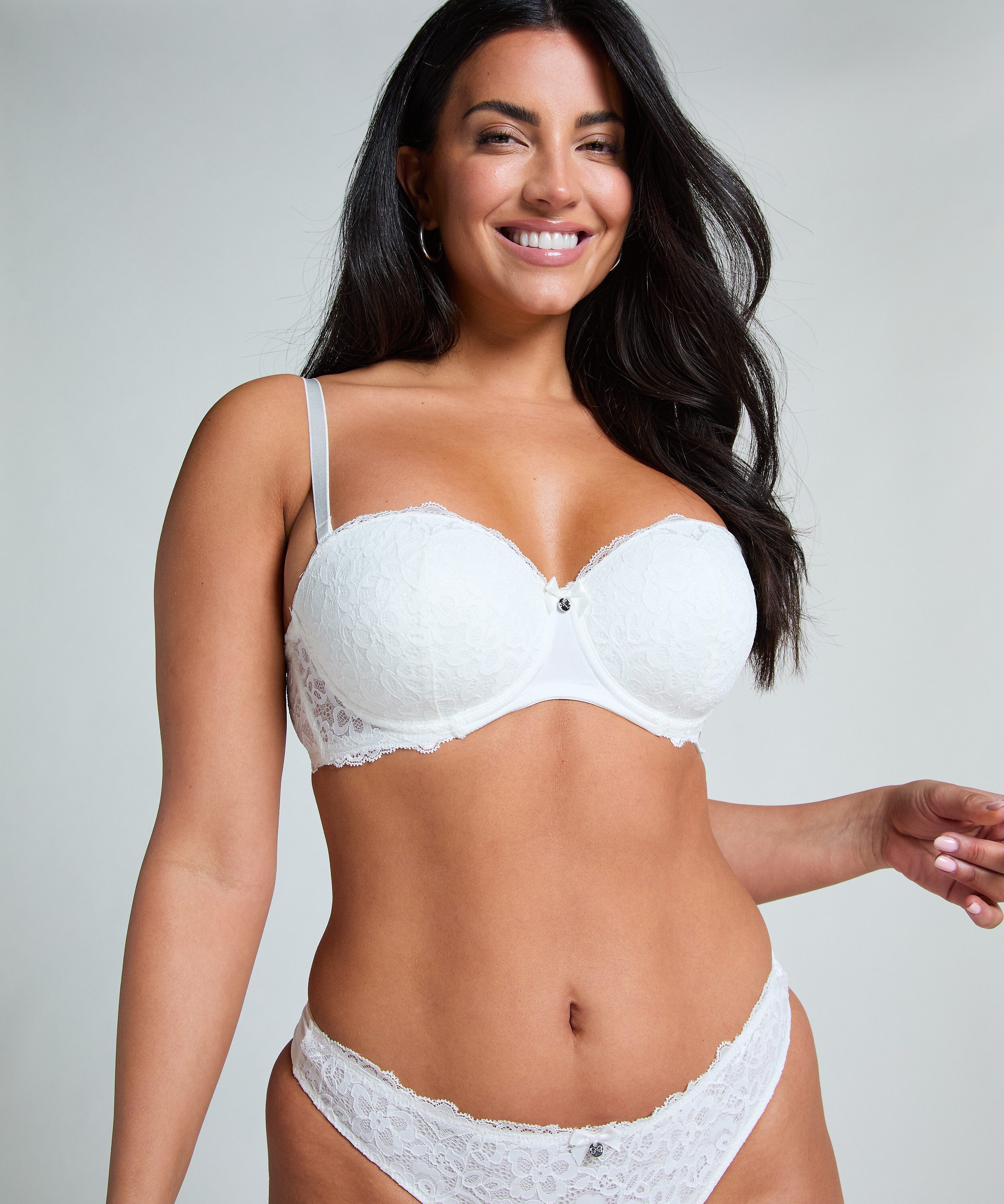 Hunkemöller Gemoldeter BH Vorgeformter Strapless Bügel-BH Marine
