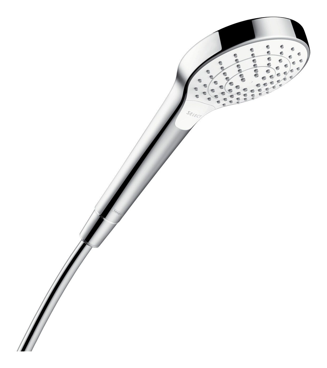 110 hansgrohe / Select Handbrause Weiß Vario, Chrom Croma S