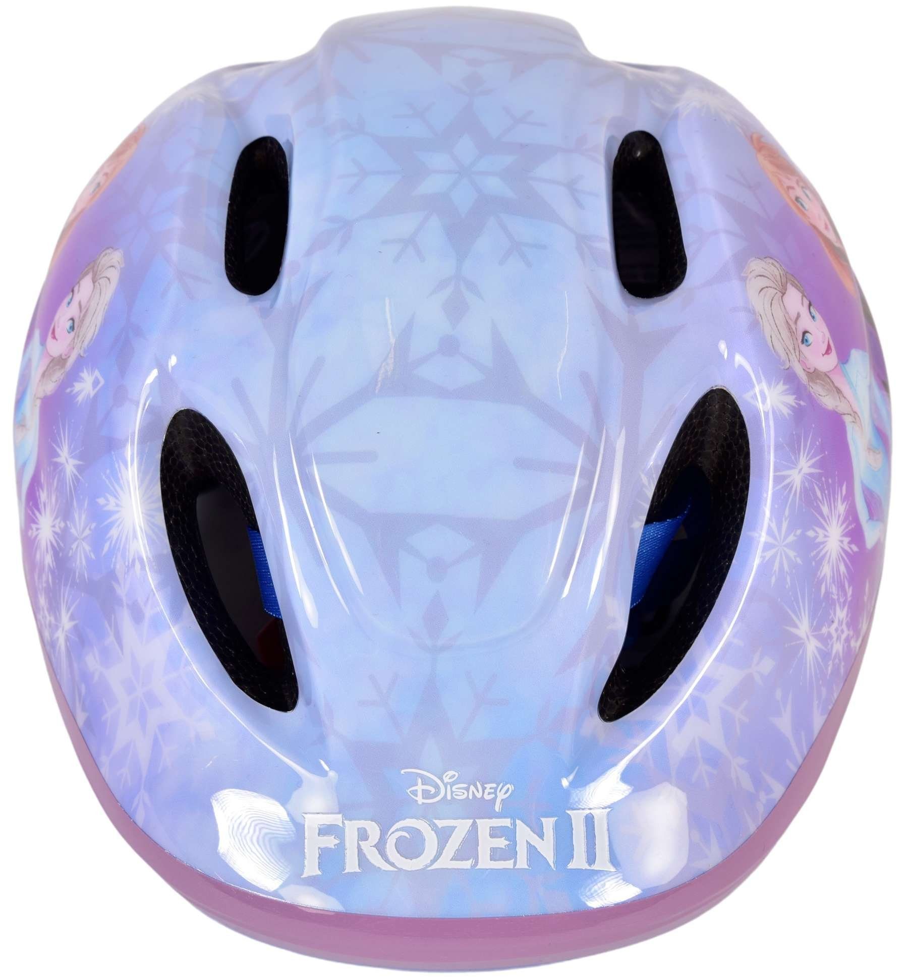 Disney Frozen Kinderfahrradhelm Blau- 52-56cm - 3-12 Jahre, 200 g, Elsa, Kristoff, Die Eiskönigin