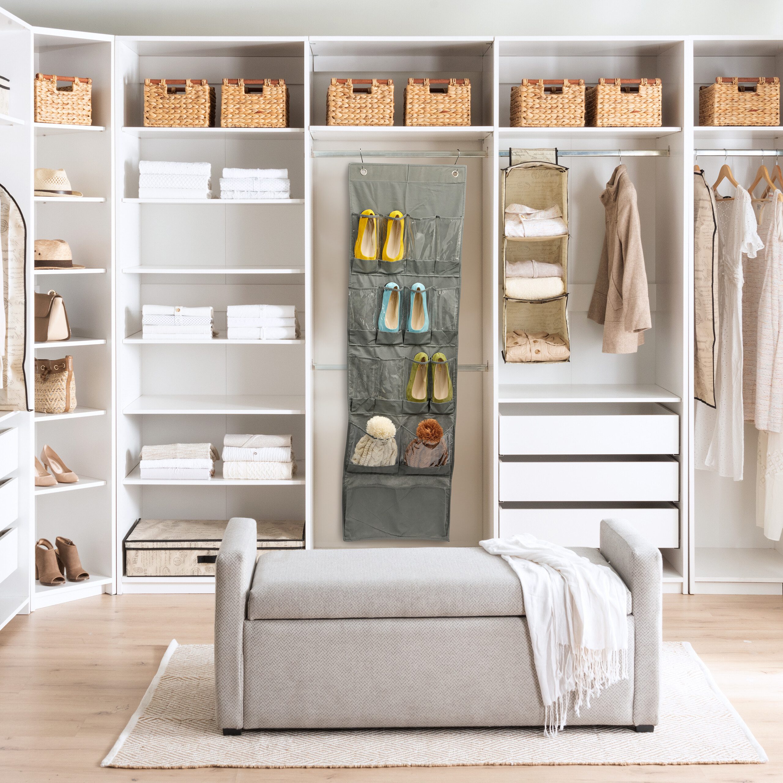 relaxdays Schuhregal Schuhorganizer zum Aufhängen günstig online kaufen