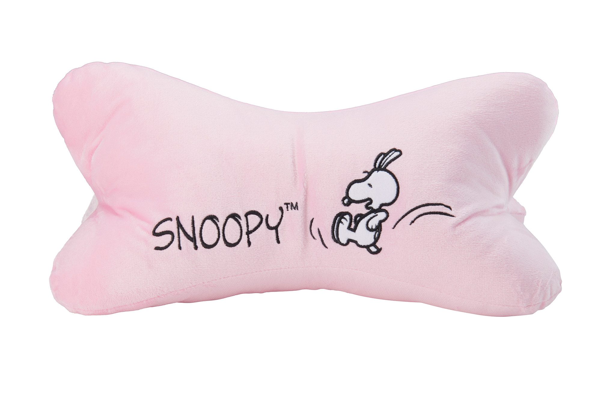 United Labels® Dekokissen Peanuts Snoopy Leseknochen Nackenkissen Lesekissen Kissen 40x20cm