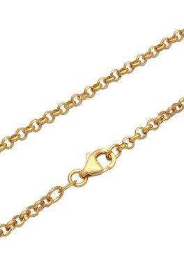 Elli Collierkettchen Choker Y-kette mit Kreis 925 Silber