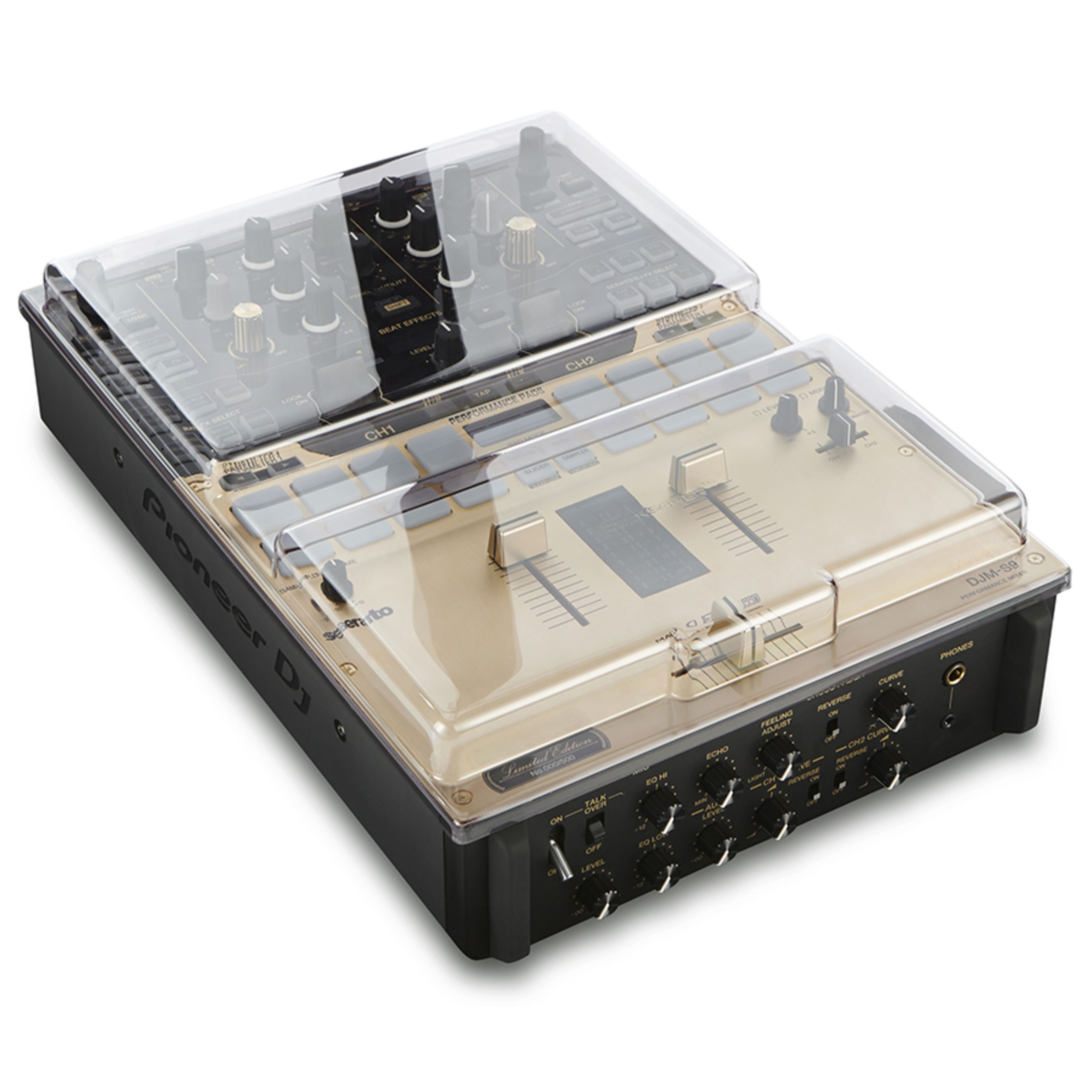 Spielzeug-Musikinstrument, Pioneer Cover - DJM-S9 Decksaver für Equipment Cover DJ
