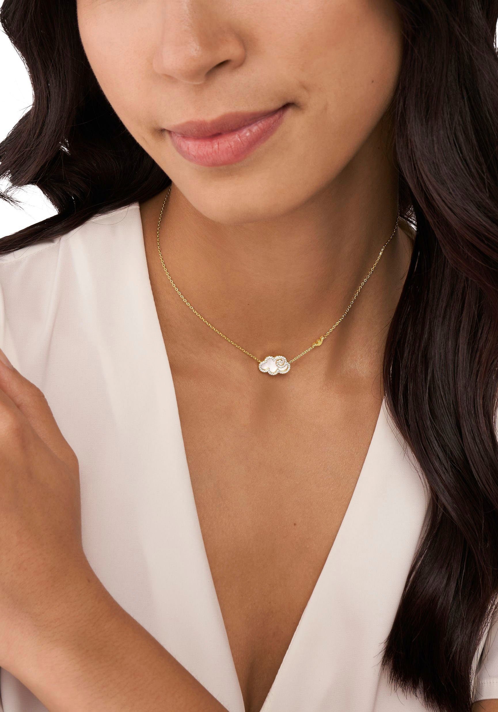 Emporio Armani Kette mit Anhänger LOGO,...