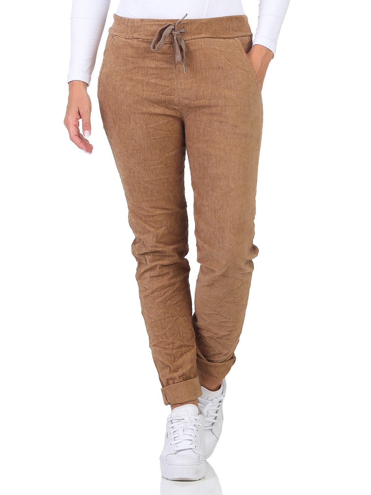 OriginalYou Cordhose Damenhose Feincord Chino mit günstig online kaufen