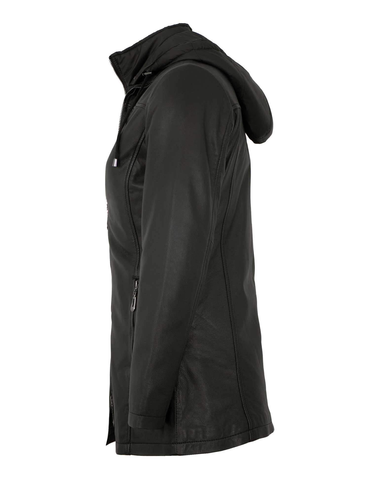EXZ by Existenz Lederjacke Angelica Existenz - Damen Ledermantel 2in1 Jacke günstig online kaufen