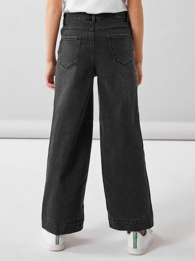 Bund NOOS, Hohe HW 1356-ON verstellbarem Name WIDE Taille NKFROSE JEANS mit It Jeans Weite