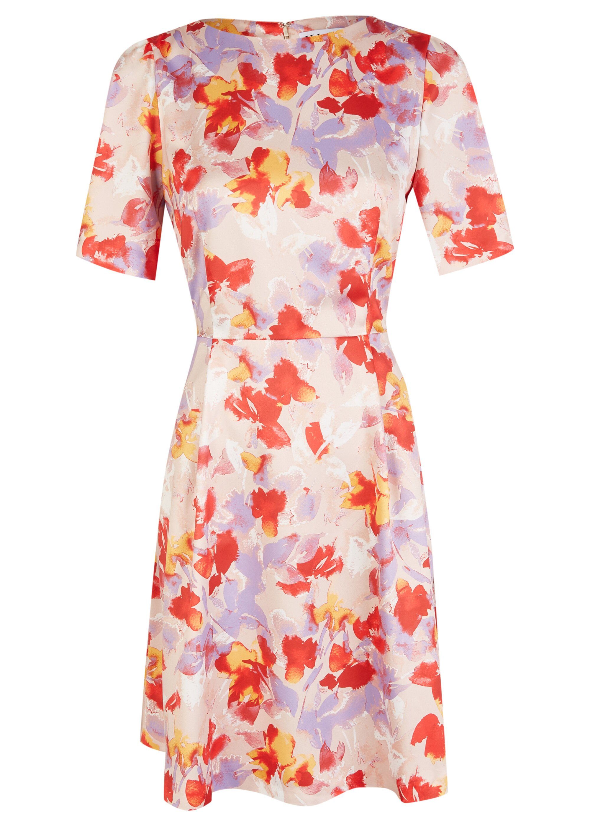 Kleo Cocktailkleid (1-tlg) Satinkleid in floralem günstig online kaufen