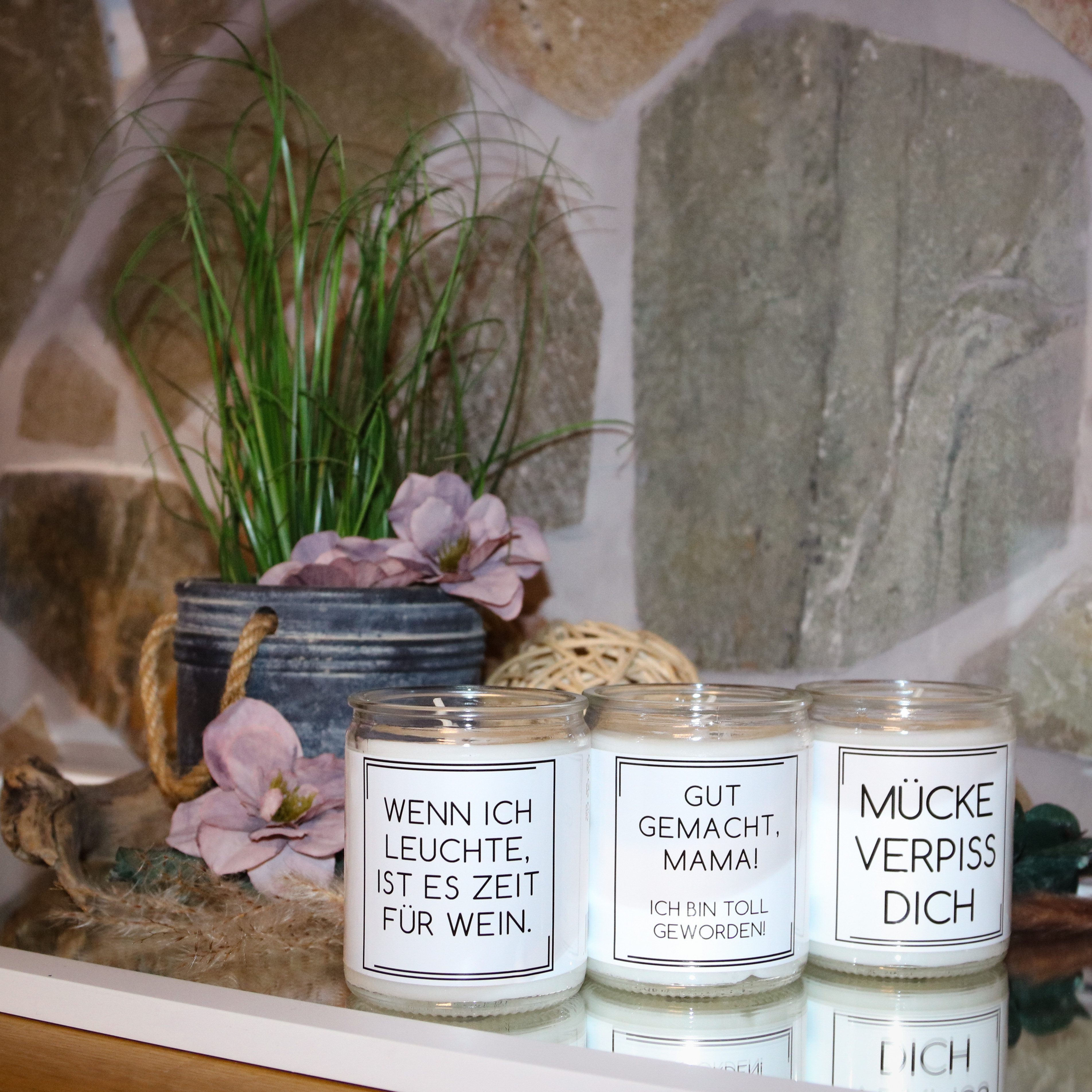 Deggelbam Geburtstagskerze Witzige Spruchkerze - Geschenkidee für Freunde & günstig online kaufen