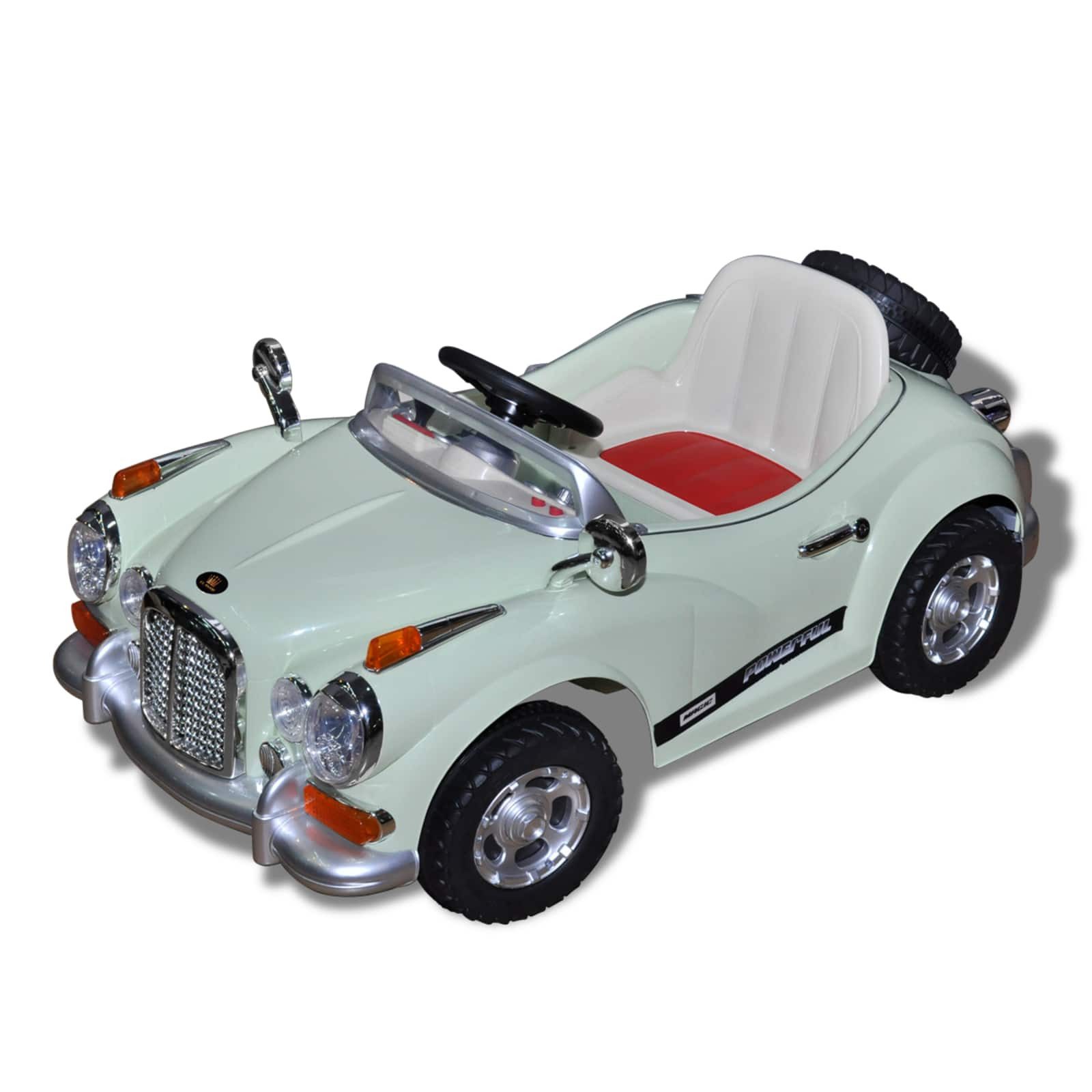 vidaXL Elektro-Kinderauto Fahrzeug Grün Kunststoff, (1-tlg)
