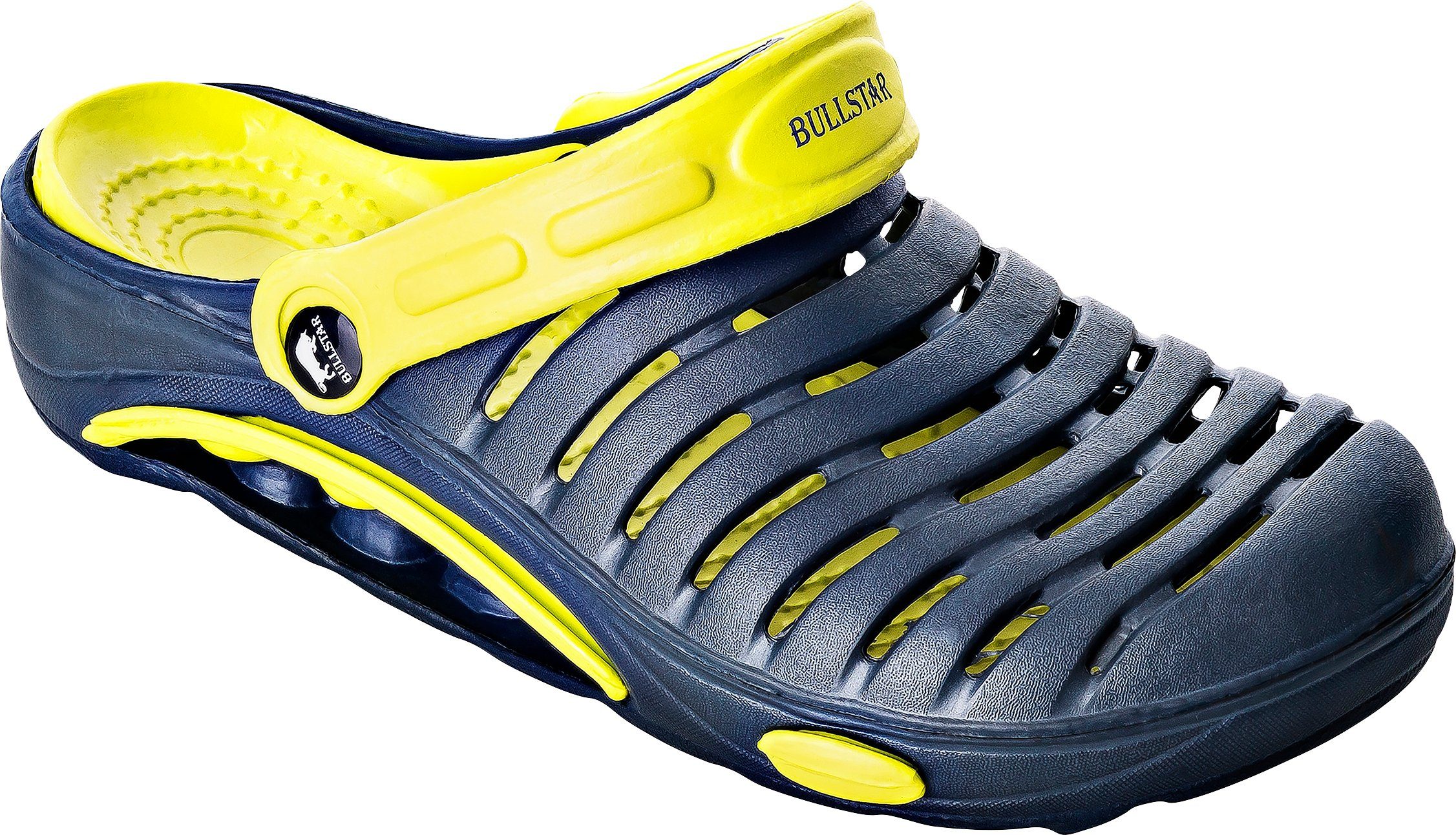 FLEXIT Clog PLUS Bullstar marine-gelb