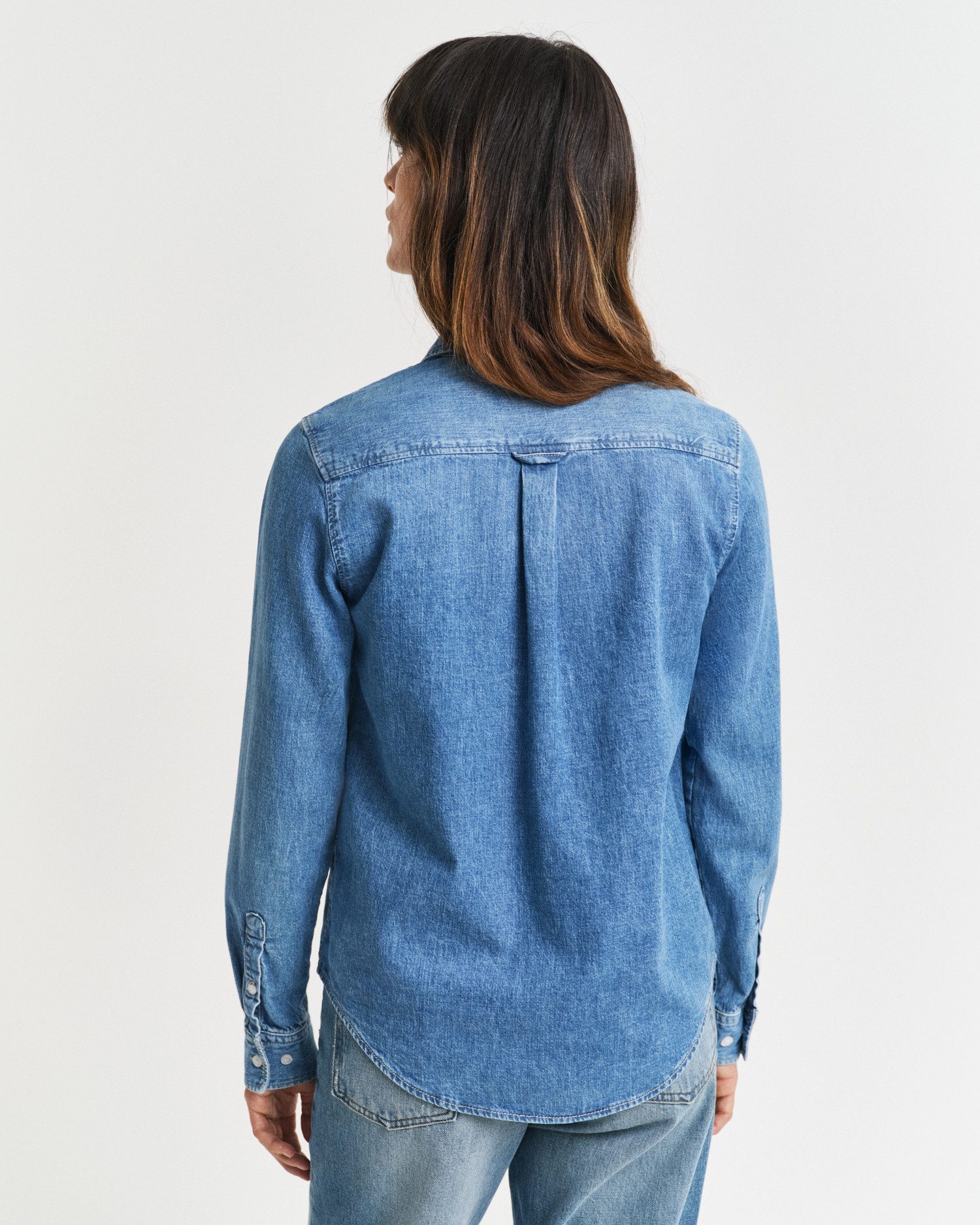 Gant Jeansbluse REG DENIM SHIRT mit günstig online kaufen