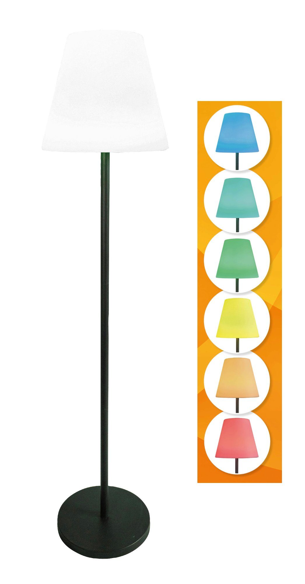 Gartenleuchte Solar Outdoorlampe Stehlampe Außenleuchte Gartenleuchte Solarleuchte D