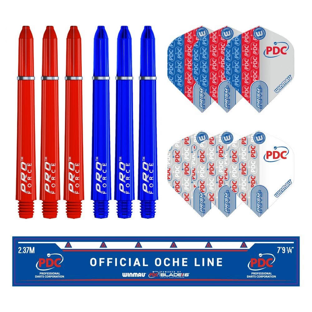 Winmau Dartscheibe Dartboard Surround Set PDC 5310