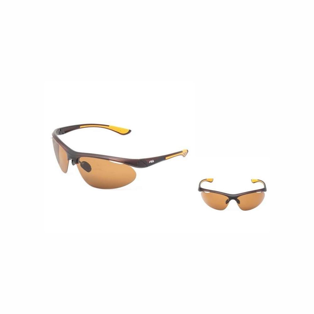 Fila Sonnenbrille Sonnenbrille Unisex Herren Damen Fila SF228-99PMBRN Braun UV400 | Sonnenbrillen