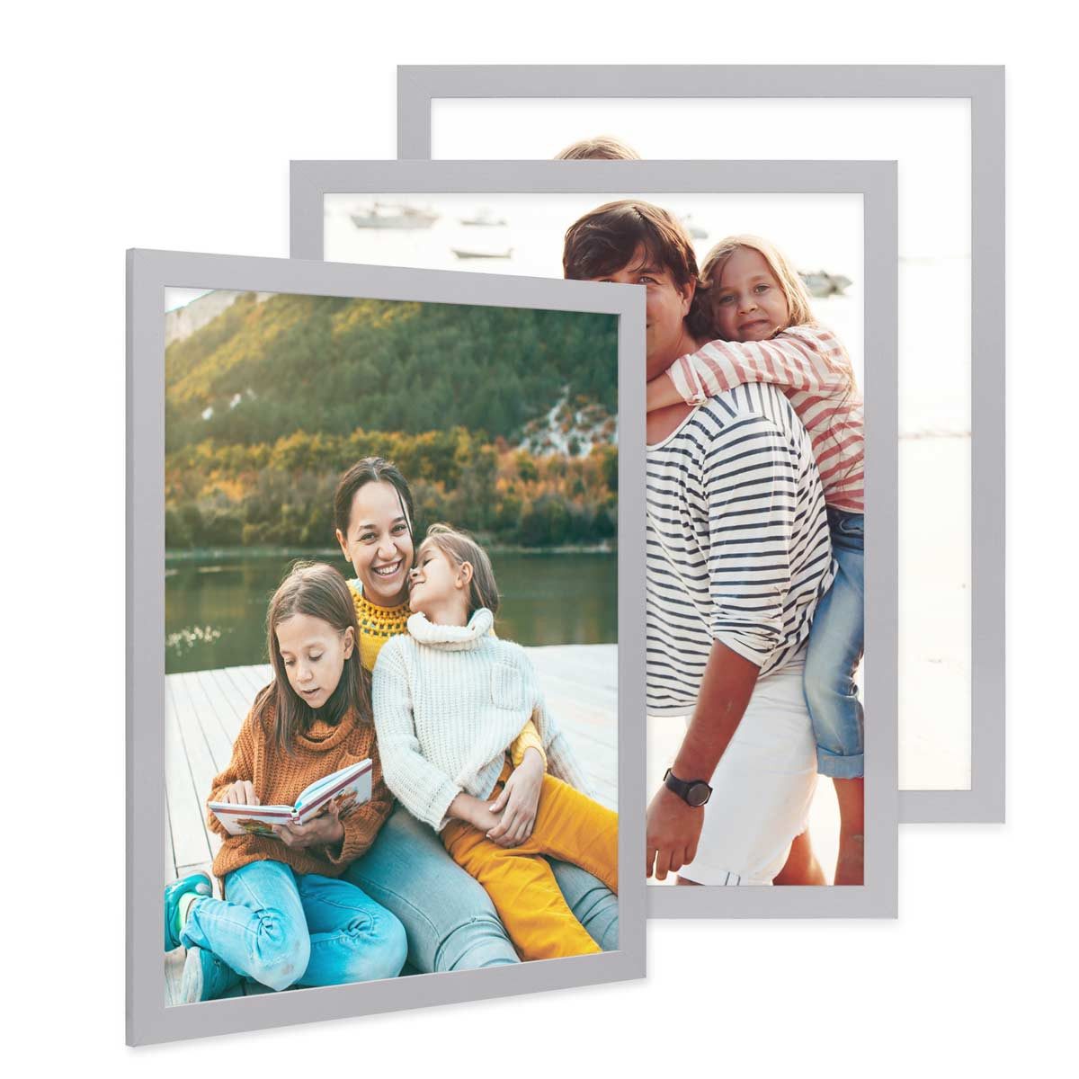 PHOTOLINI Bilderrahmen 3er Set breite Rahmen, günstig online kaufen