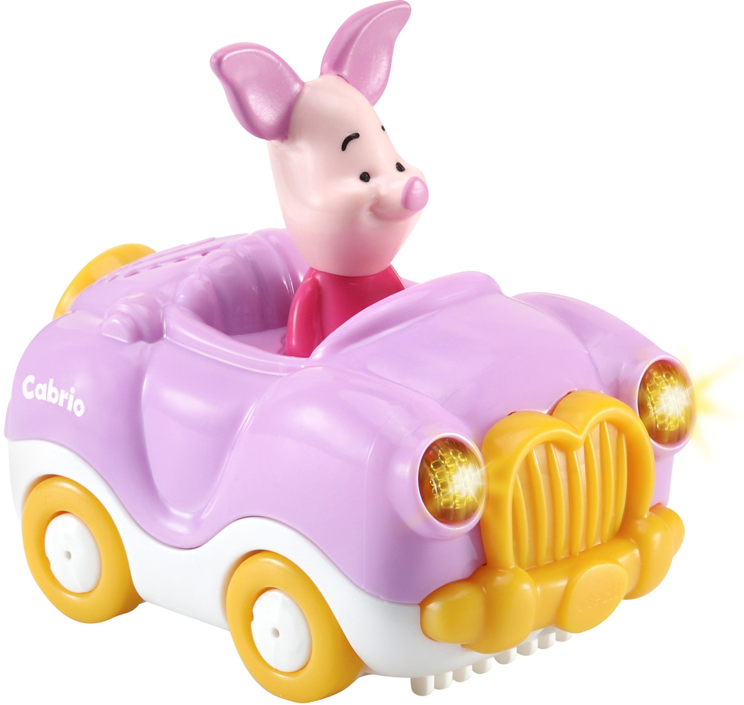 Vtech® Spielzeug-Auto Tut Tut Baby Flitzer, Ferkels Cabrio, mit Licht und Sound