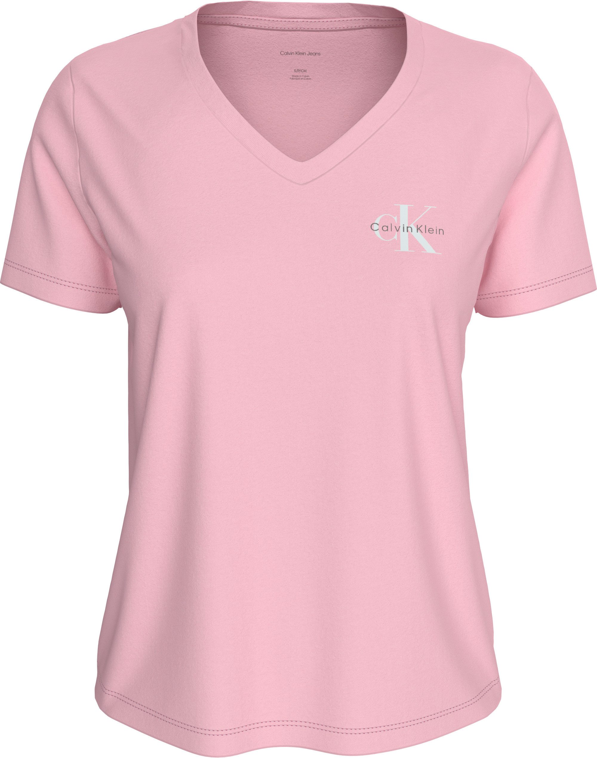 Calvin Klein Jeans Kurzarmshirt A- Logo günstig online kaufen