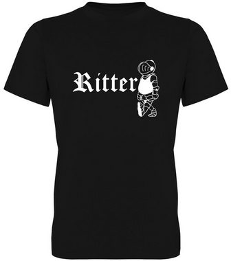 G-graphics T-Shirt Ritter & Knappe Vater & Sohn-Set zum selbst zusammenstellen, mit trendigem Frontprint, Aufdruck auf der Vorderseite, Spruch/Sprüche/Print/Motiv, für jung & alt