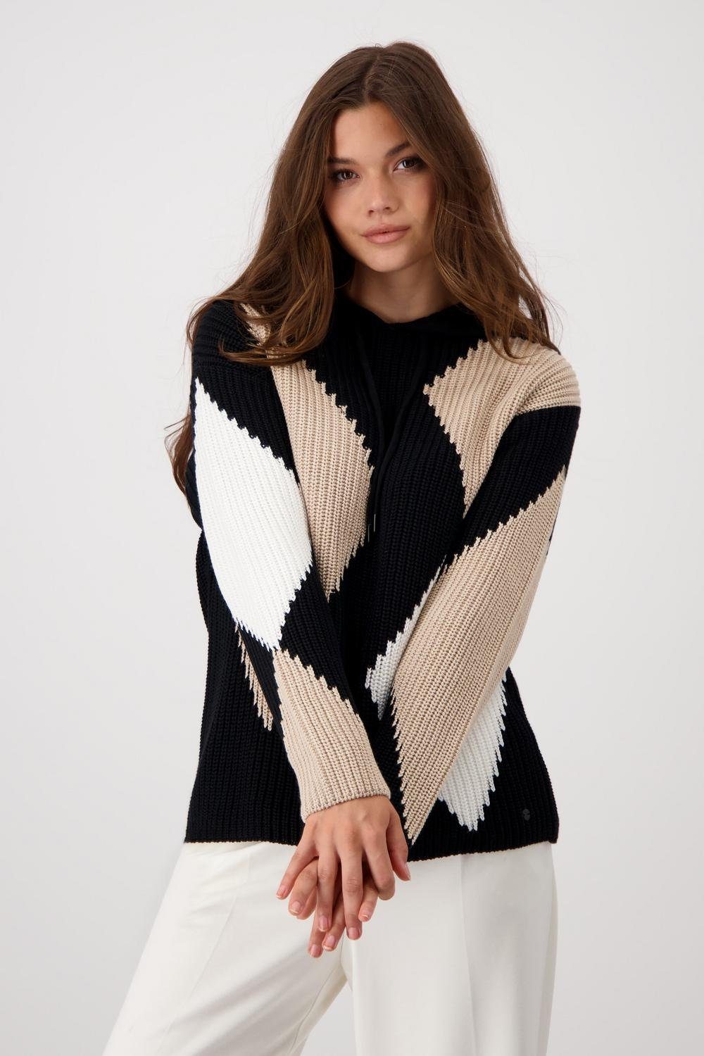 schwarz Sweatshirt Pullover, Monari