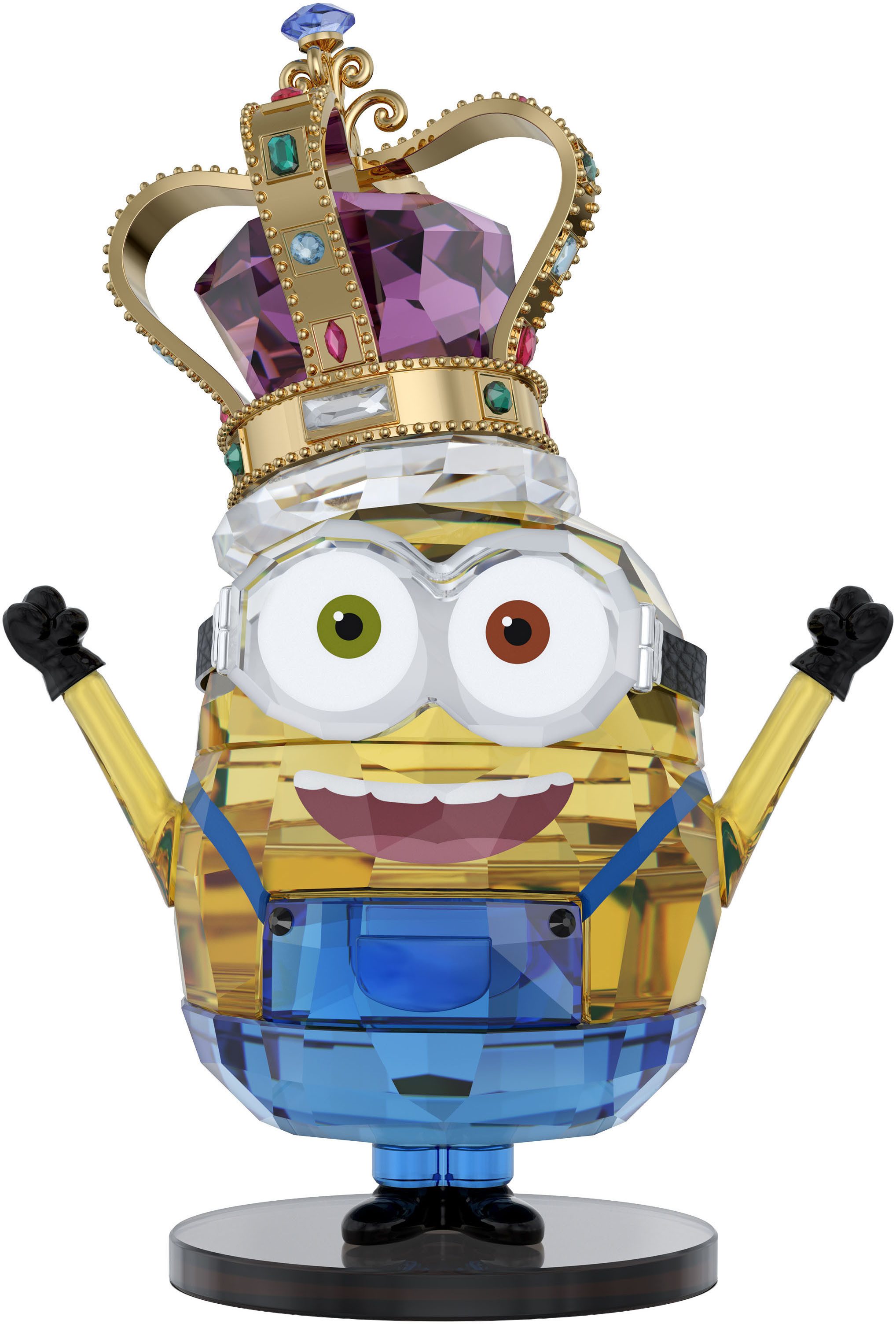 Swarovski Comicfigur Dekofigur Kristallfigur Sammelfigur Minions King Bob ( günstig online kaufen