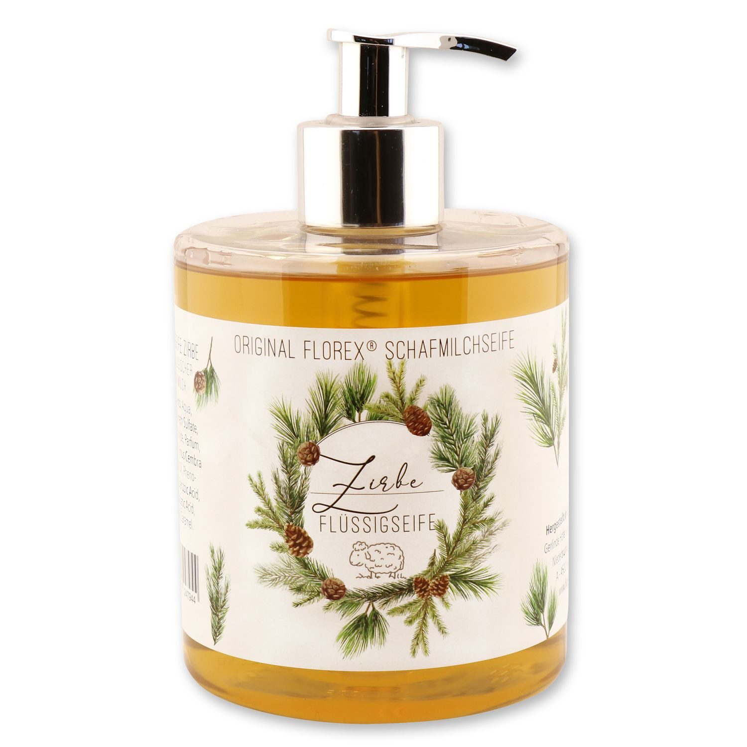 Gerlinde Hofer _ Florex GmbH Flüssigseife Zirbe 500 ml