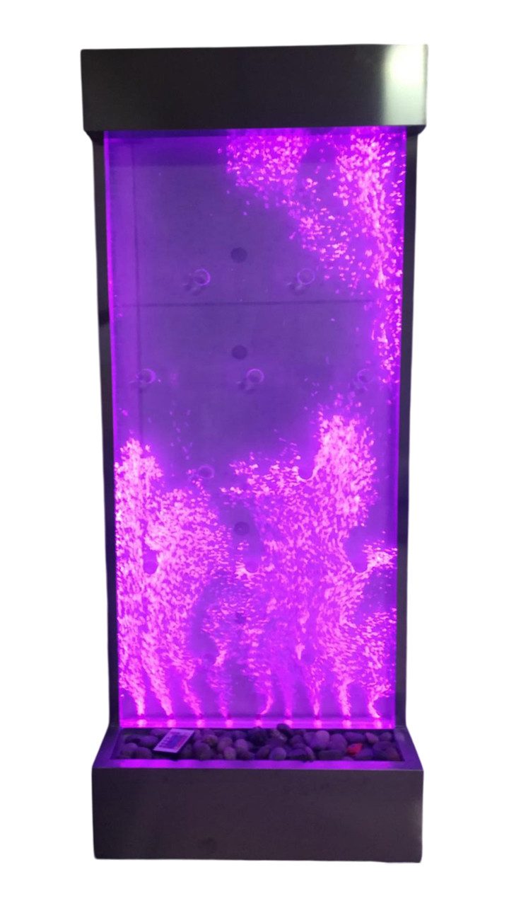 Xlmoebel Фонтан комнаты Wassersäulen-LED-Trennwandregal-Schrank 60x162 mit Wasserwand-Effekt, (Water Wall), Hergestellt in Europa