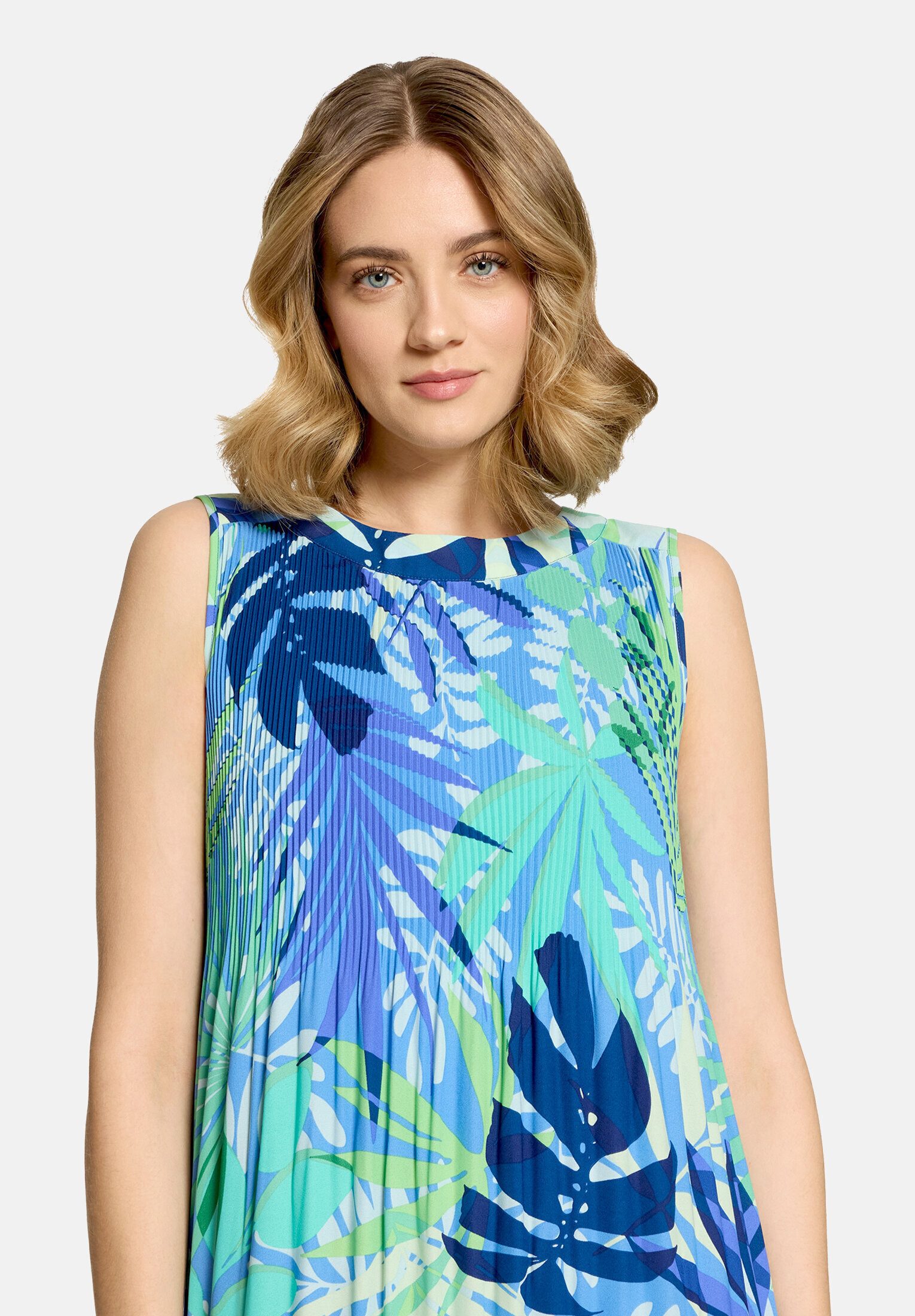 Betty Barclay Plisseekleid Damen ohne Arm