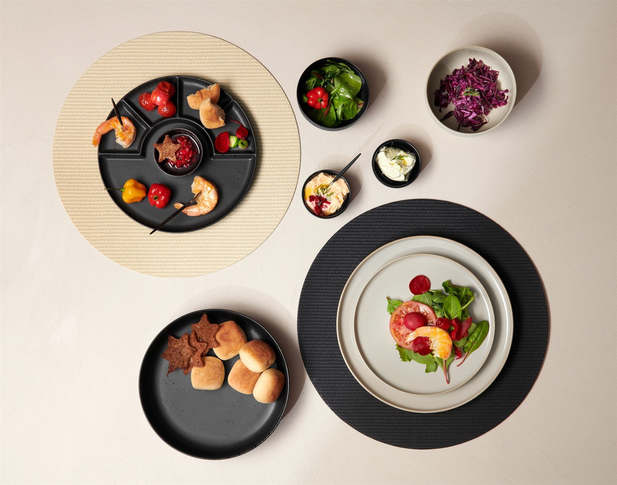 ASA SELECTION Platzset ASA Selection Tischset Sisal Optic Ø38cm günstig online kaufen