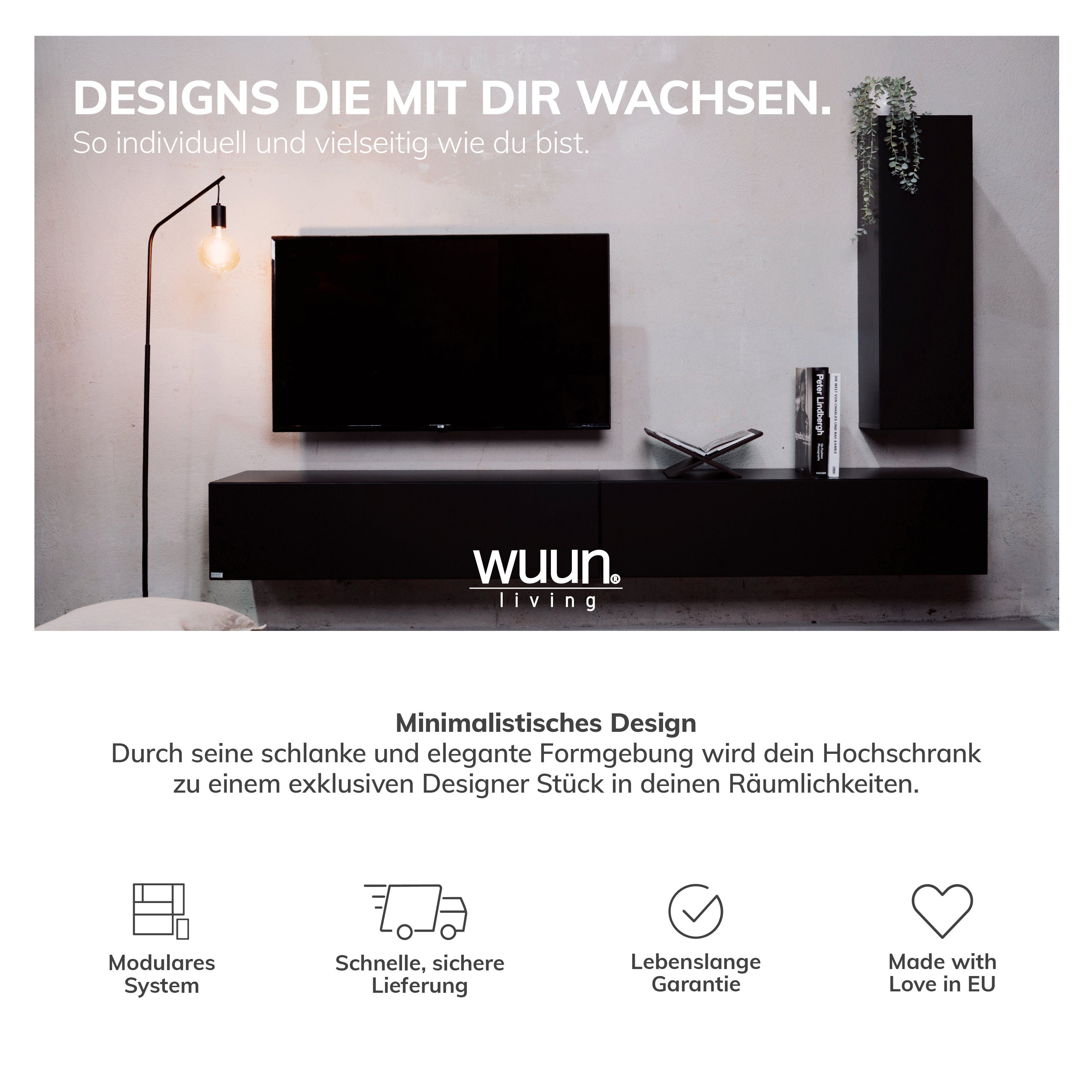 Wuun TV-Board Wuun® Somero Lowboard Tv-Board günstig online kaufen