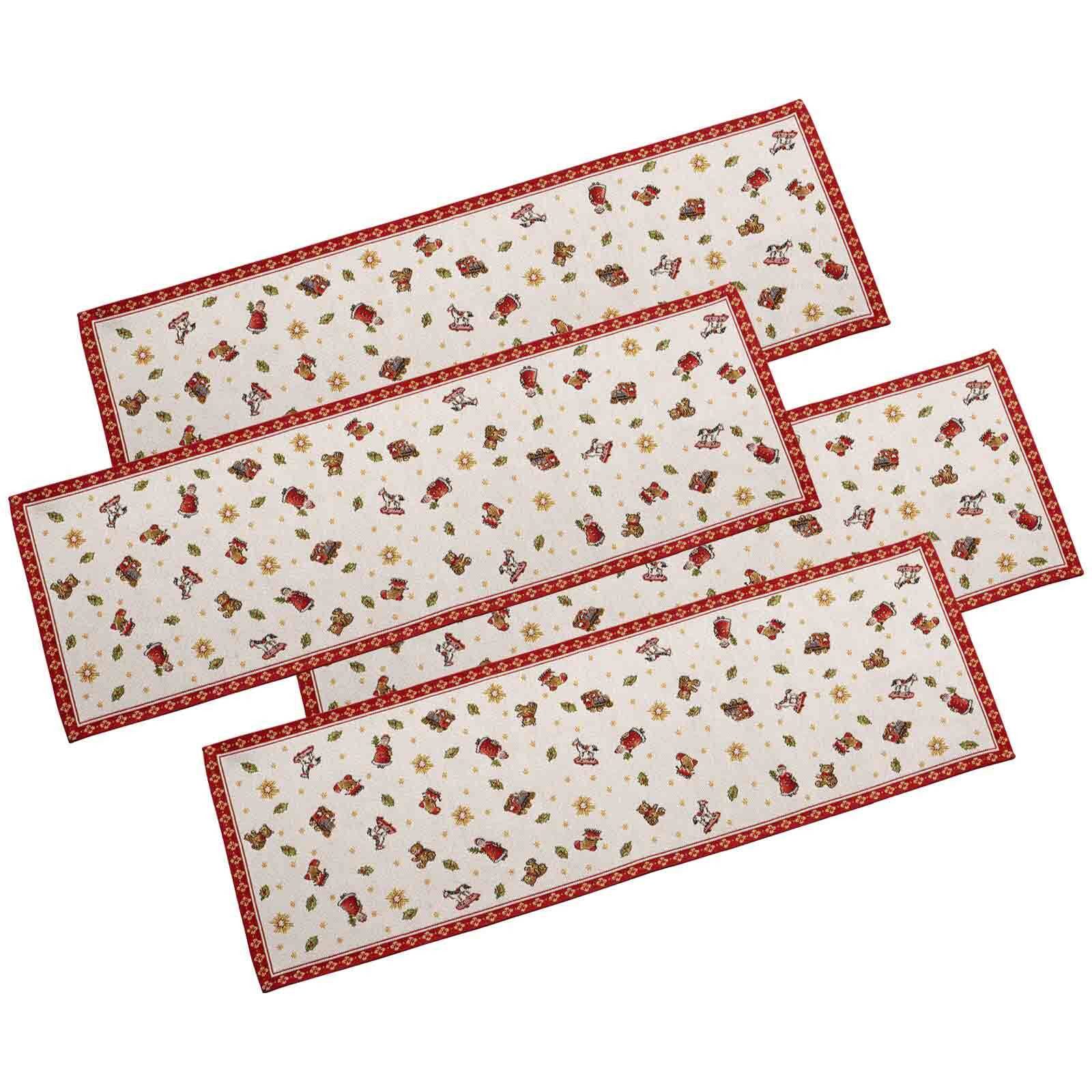 Villeroy & Boch Tischläufer Toy's Delight Gobelin Läufer L 96 x 32 x 0,2 cm (4-tlg)