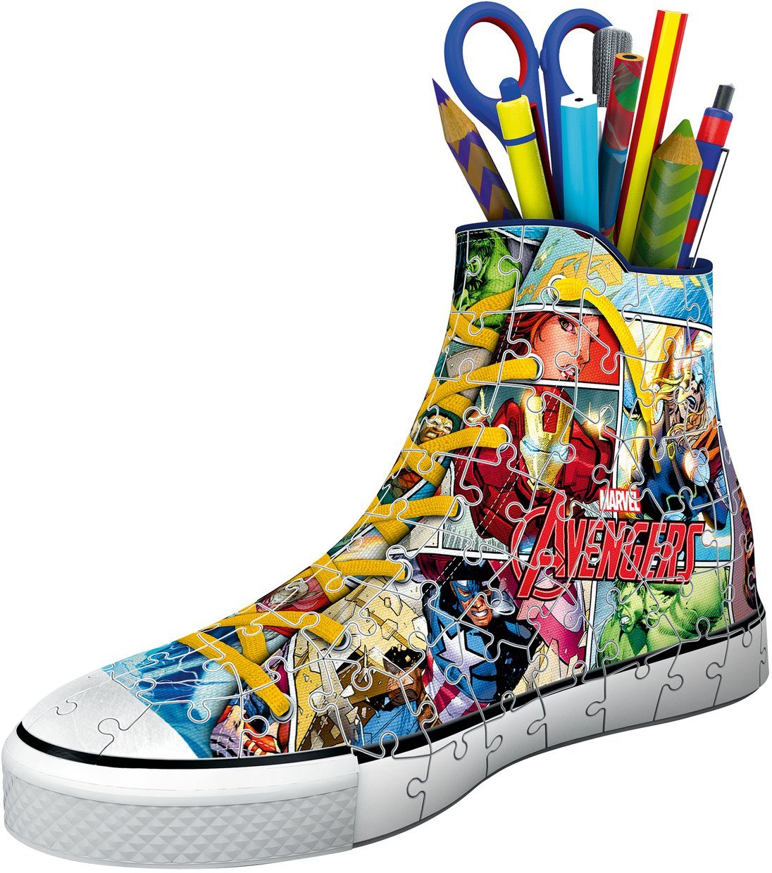 Ravensburger 3D-Puzzle Sneaker Avengers, 108 Puzzleteile, Made in Europe günstig online kaufen