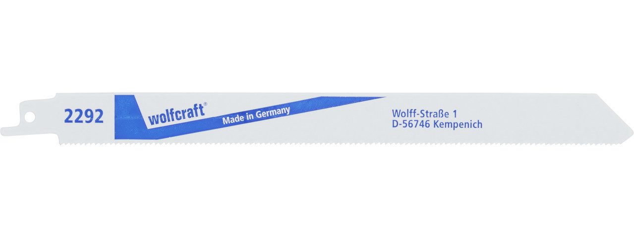 Wolfcraft Säbelsägeblatt Wolfcraft Säbelsägeblatt-Set 210 mm Bi-Metall 2
