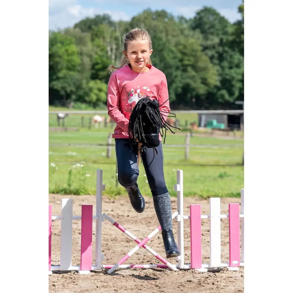 HKM Schaukelpferd Hobby Horse schwarz