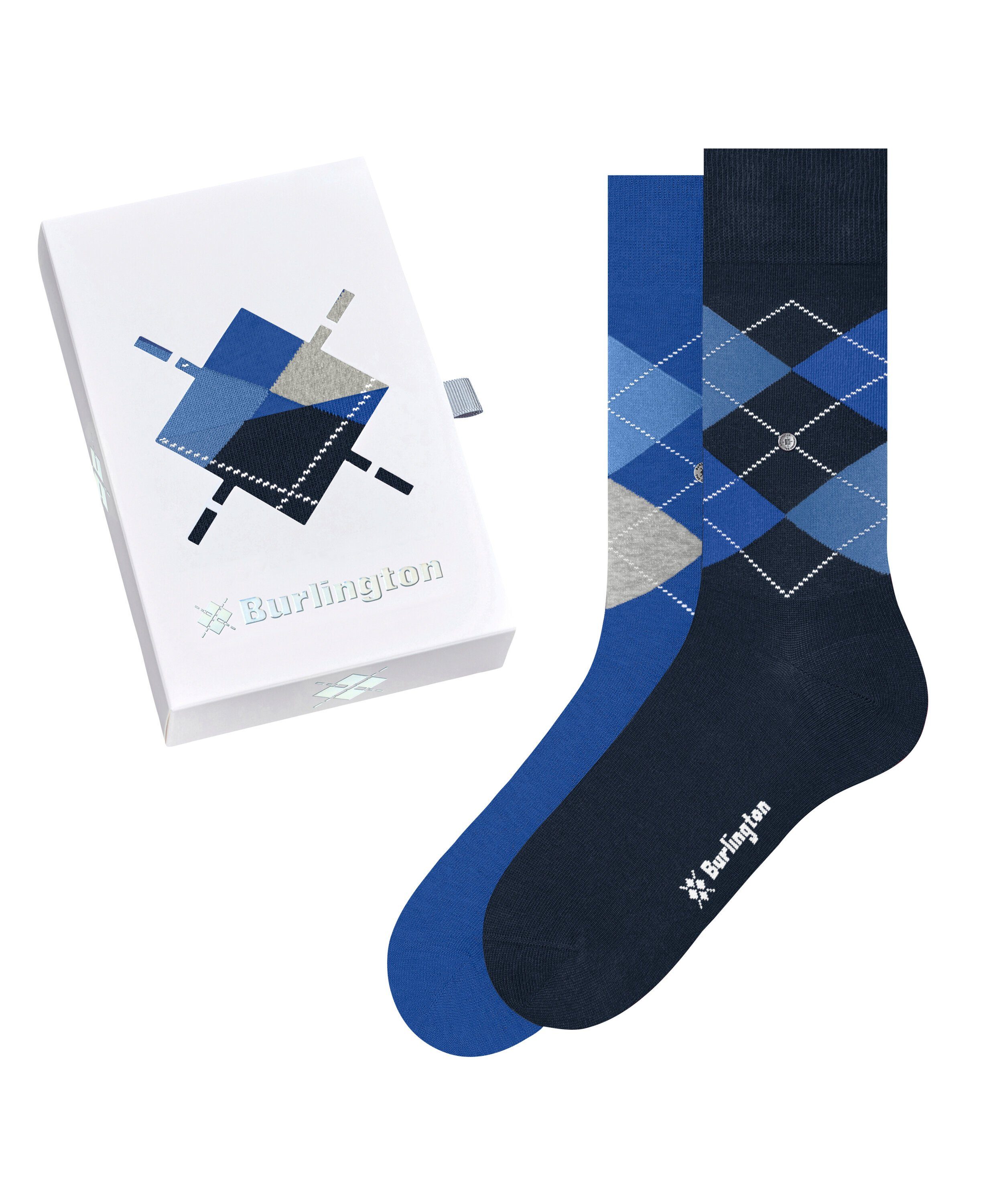 Burlington Носки Basic Gift Box (2-Paar) mit Geschenkbox
