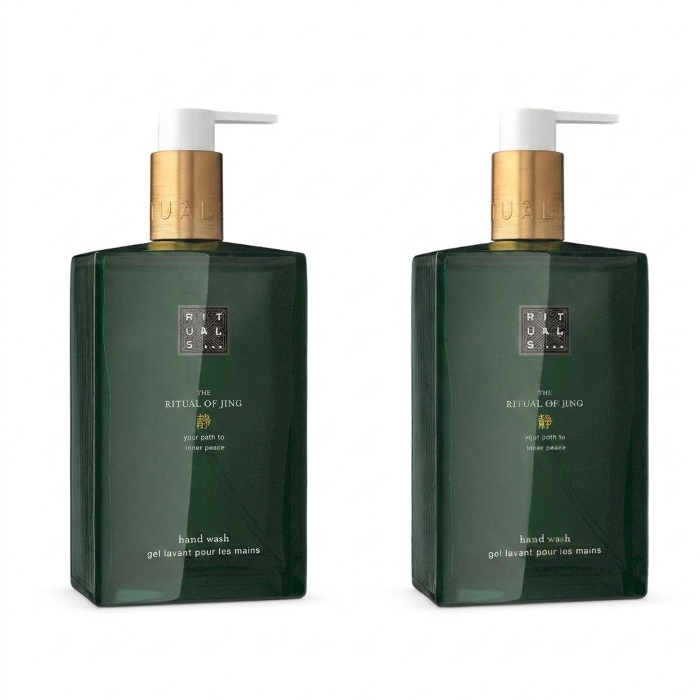 Rituals Flüssigseife Rituals The Ritual Of Jing Hand Wash 2er Set, 1-tlg., Praktisches 2er Set für den Vorrat