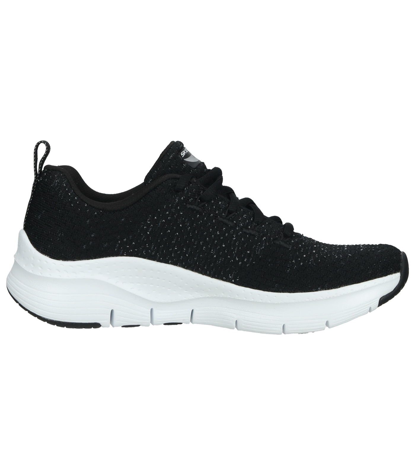 Textil Skechers Sneaker Sneaker Schwarz