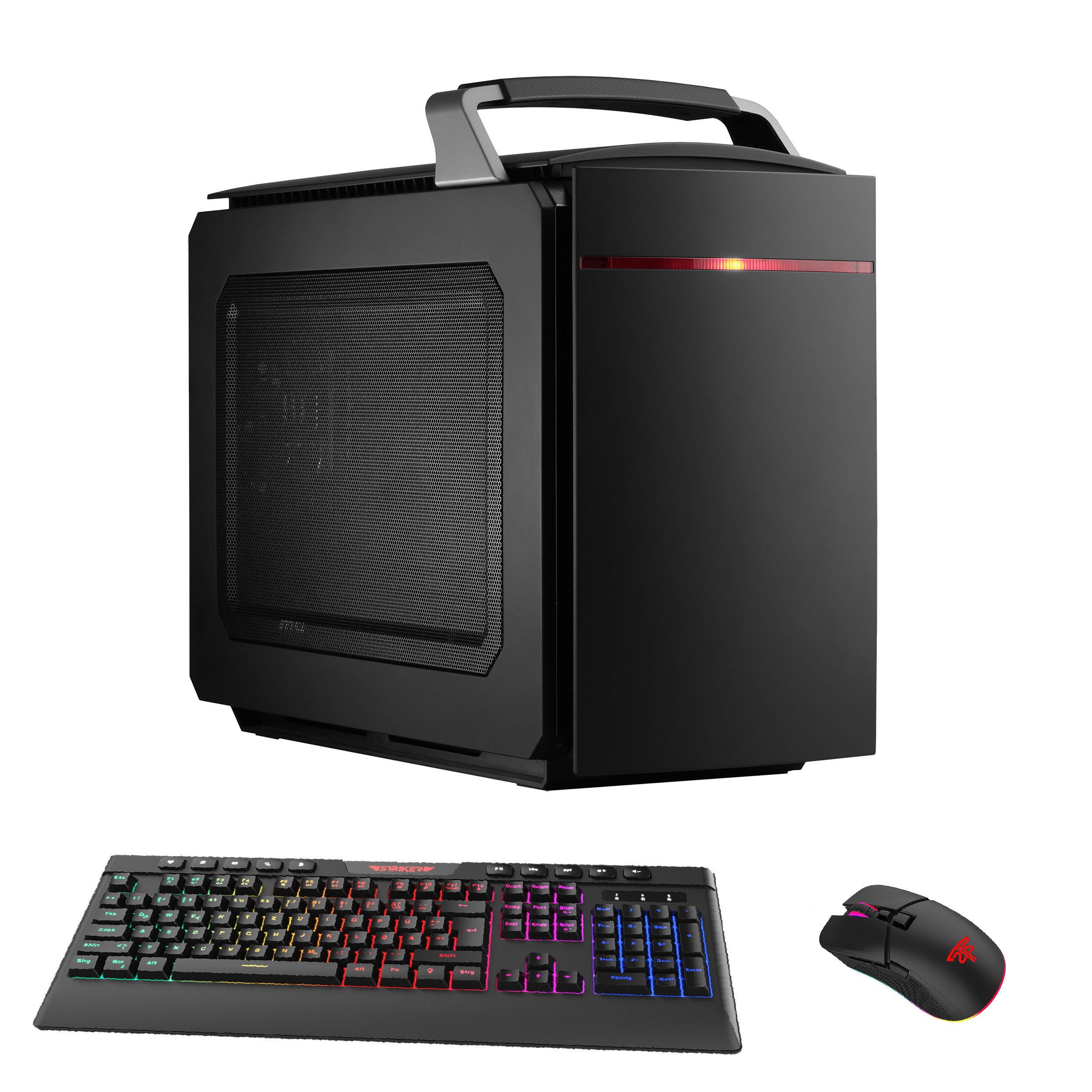 Hyrican Multimedia PC 7332 PC (AMD Ryzen 5 5600G, Radeon Graphics, 32 GB RAM, 2000 GB SSD, Luftkühlung, PCIe SSD Gen4, Windows 11)
