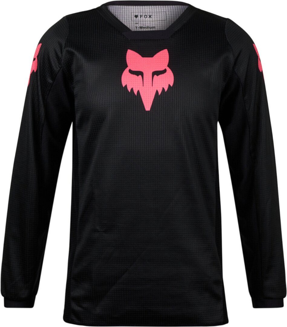 Fox Racing Motocross-Shirt 180 Blackout 2023 Mädchen Motocross Jersey Atmungsaktiv