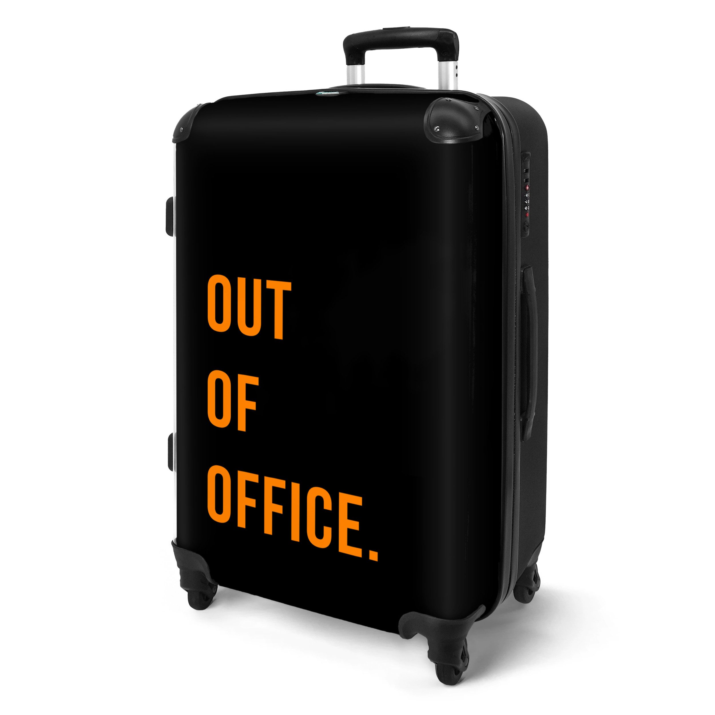 NoBoringSuitcases.com© Hartschalen-Trolley Zitate - Außerhalb des günstig online kaufen