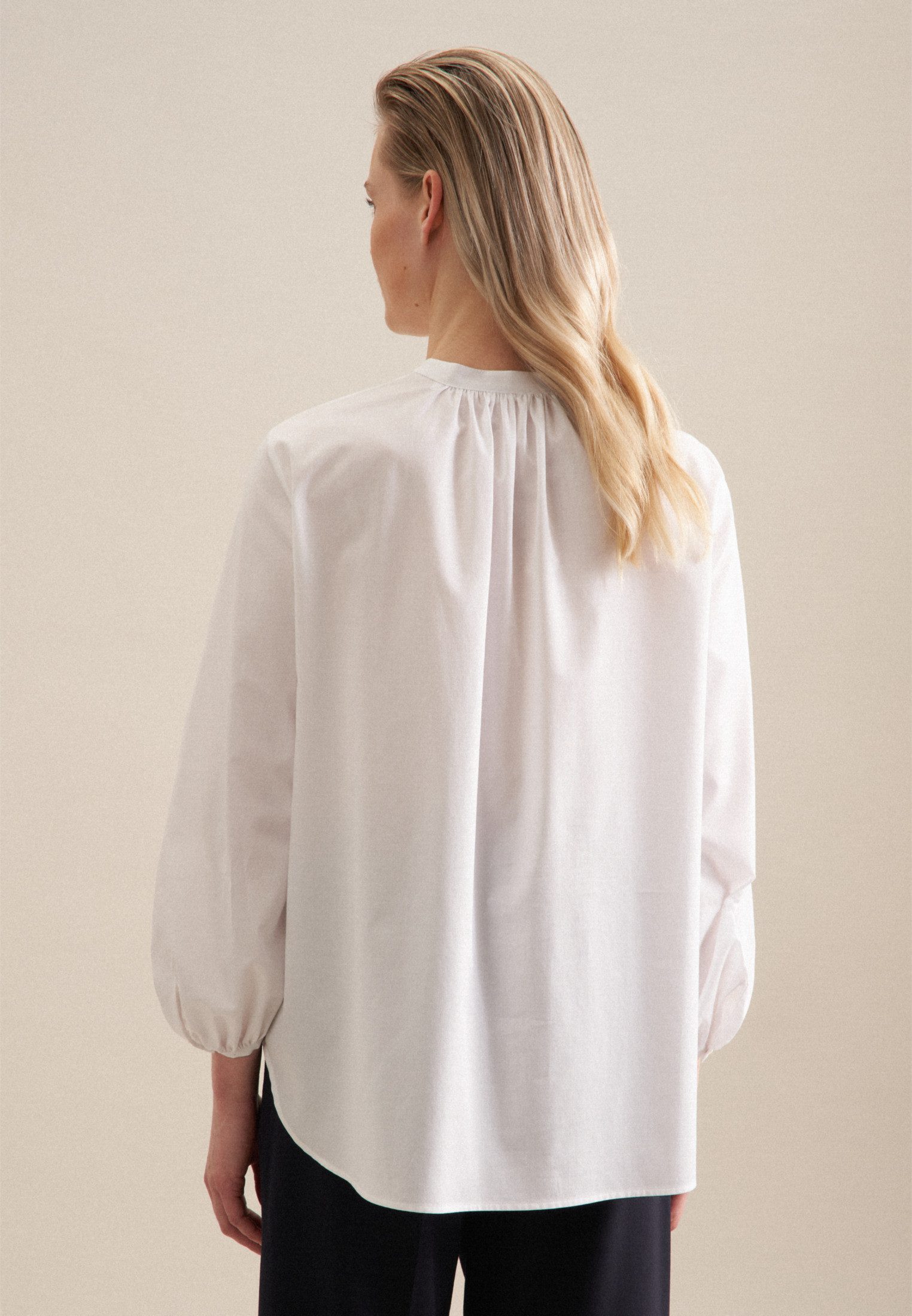 seidensticker Klassische Bluse Schwarze Rose Langarm günstig online kaufen