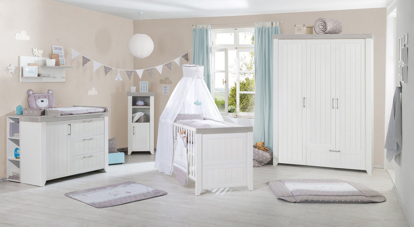 roba® Babyzimmer-Komplettset »Wilma«, (Set, 3-St), Made in Europe-HomeTrends