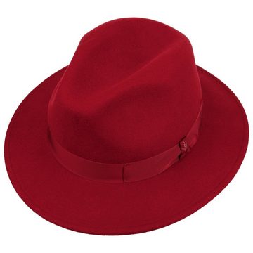 Borsalino Filzhut (1-St) Wollfilzhut mit Ripsband, Made in Italy