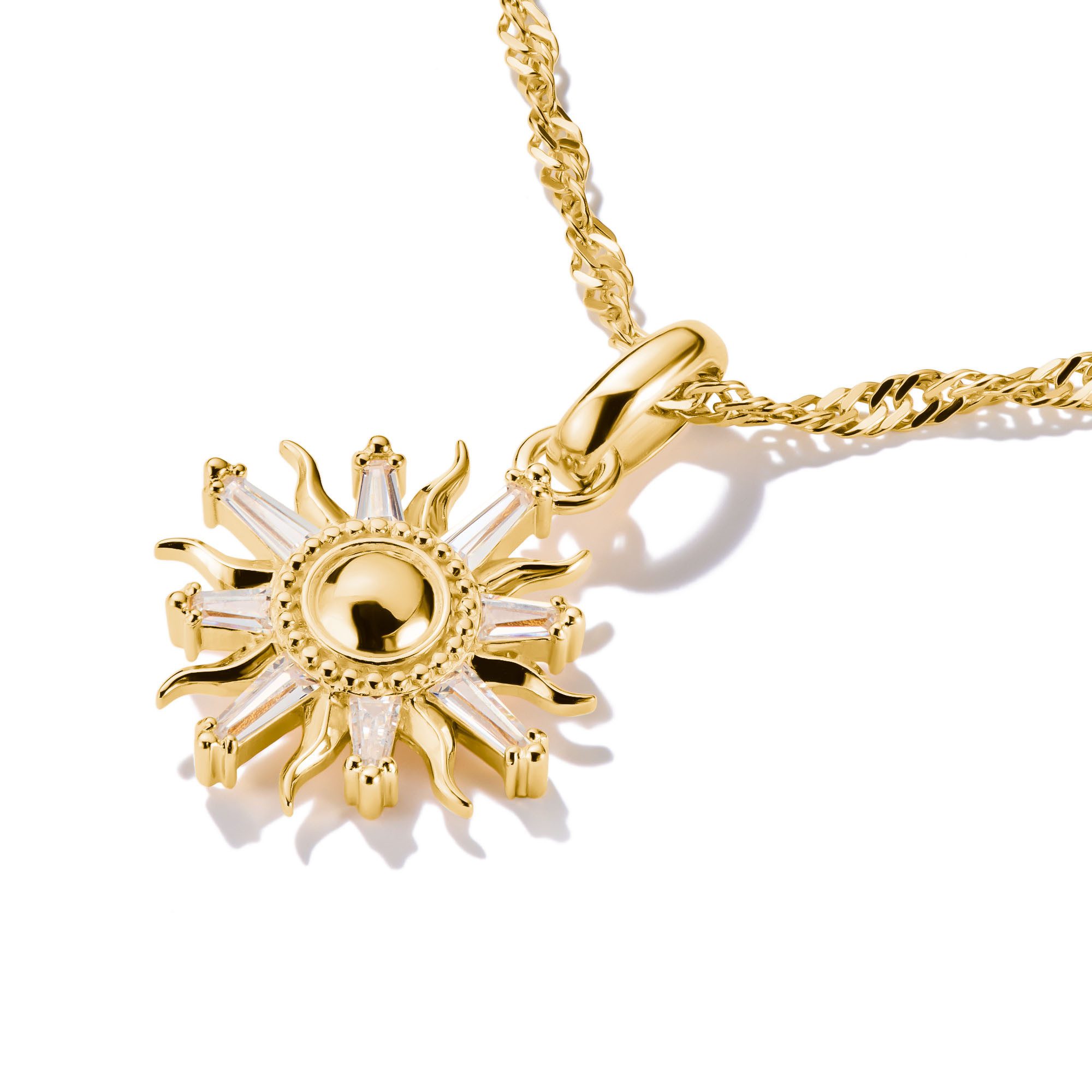 THOMAS SABO Charm Sonne Charm Sonnenzauber mit Zirkonia - Connect, mit Zirkonia (synth)