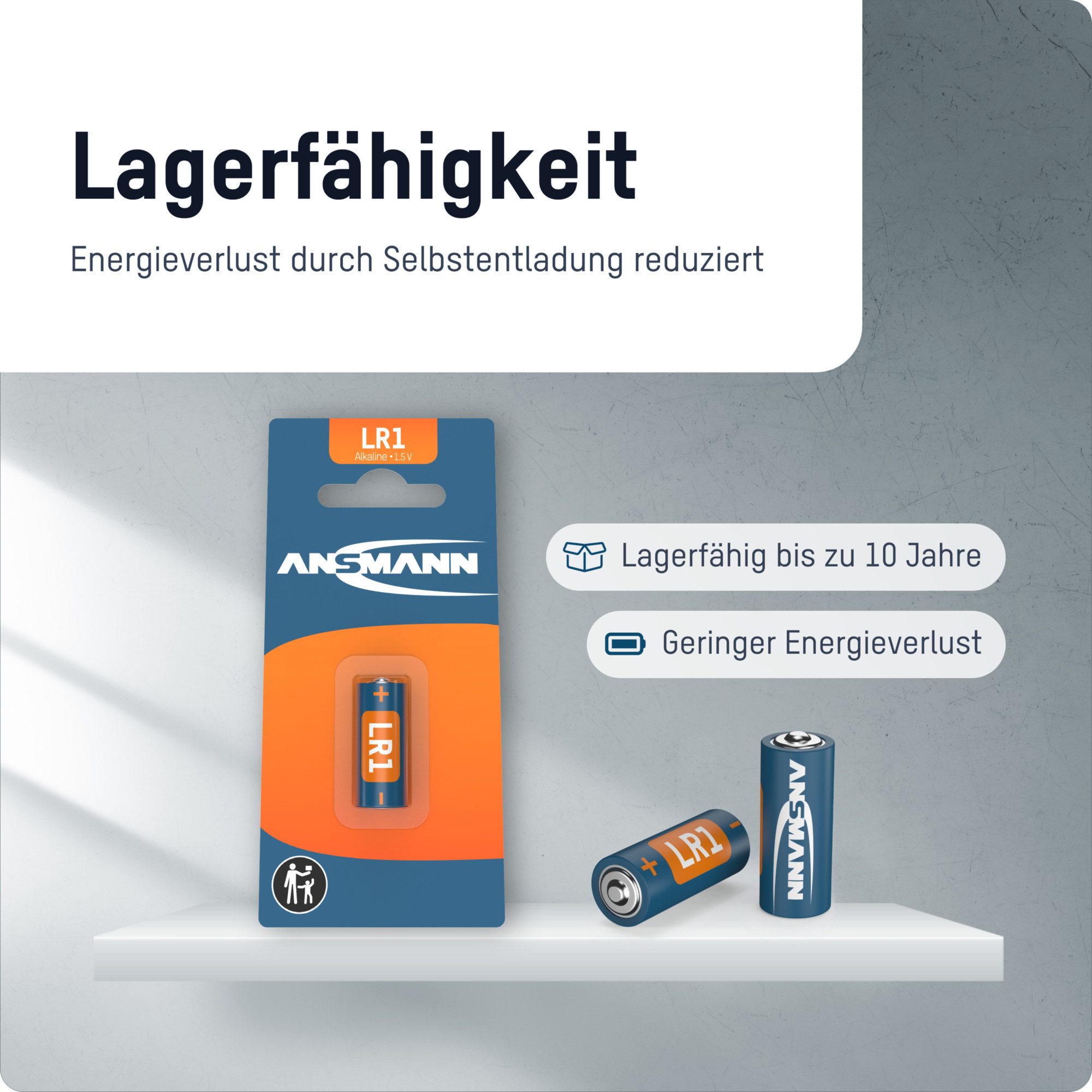 ANSMANN AG ANSMANN Spezial-Batterie LR1 Batterie