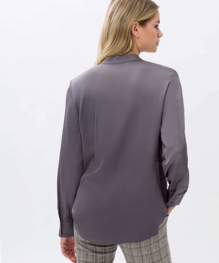 Brax Klassische Bluse Style VIV grau